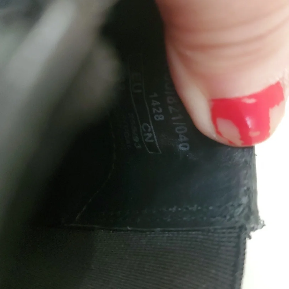 Womens Zara Leather Ankle Boots Size 39 Soft Smooth Leather Chelsea Boots - Picture 9 of 10